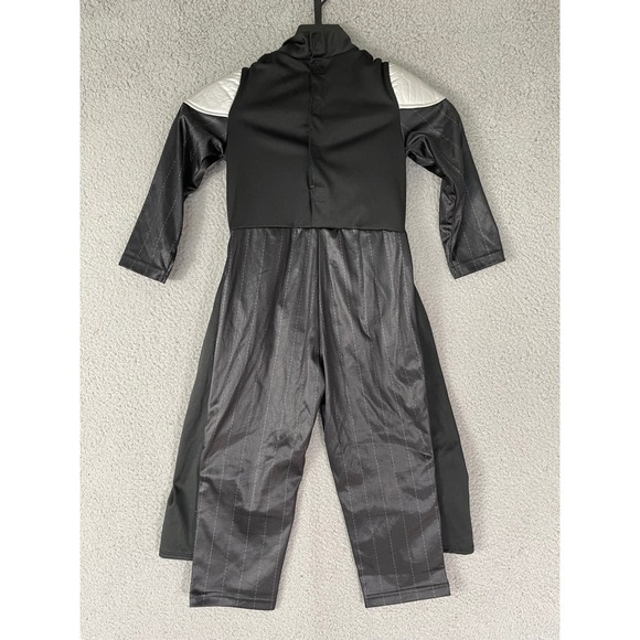 Disney Parks Darth Vader Costume Jumpsuit Black Silver‎ Size 4 Star Wars - Picture 6 of 10